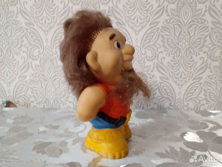 Резиновая игрушка ссср. Пират. Бармалей. Клеймо