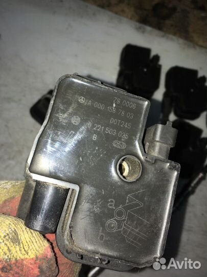 Катушки зажигания А0001587803 Mercedes om112