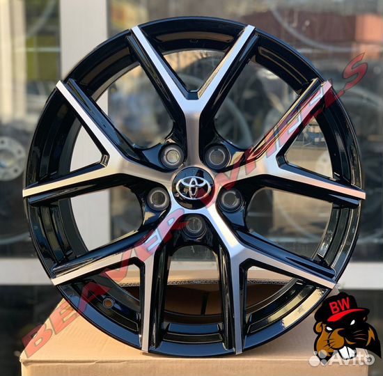 Диски Toyota Rav4 R18 5x114.3 Black