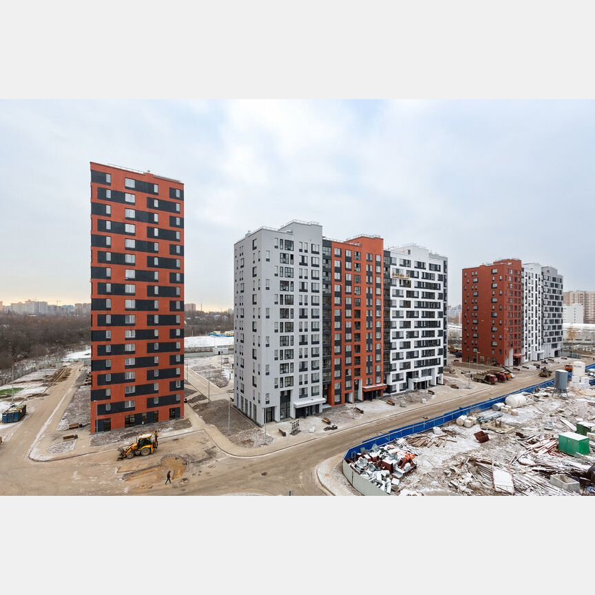 2-к. квартира, 57,7 м², 10/17 эт.