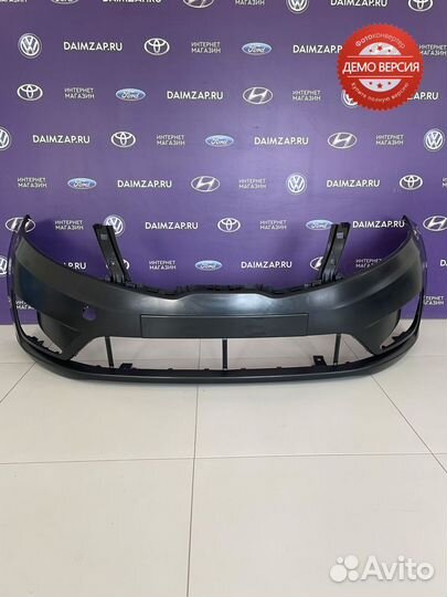 Бампер передний Kia Rio 11-15 неокрашенный