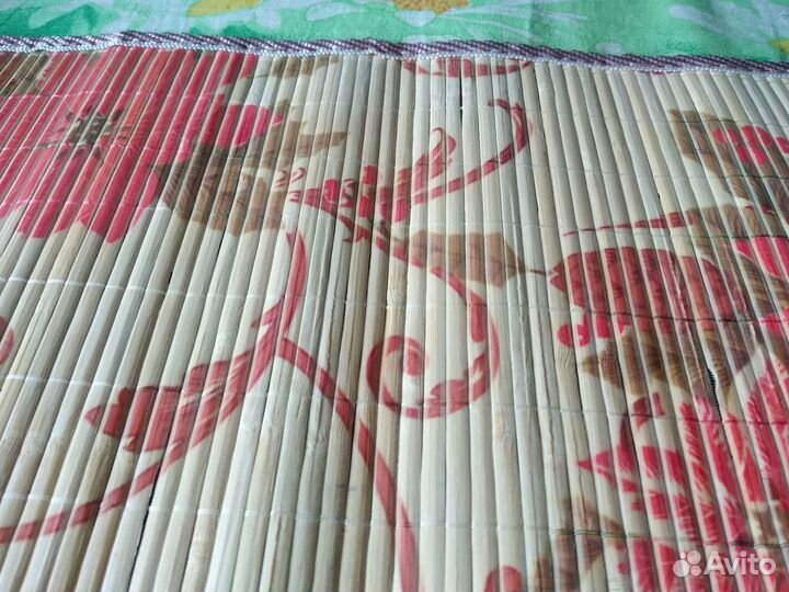 Коврик деревянный