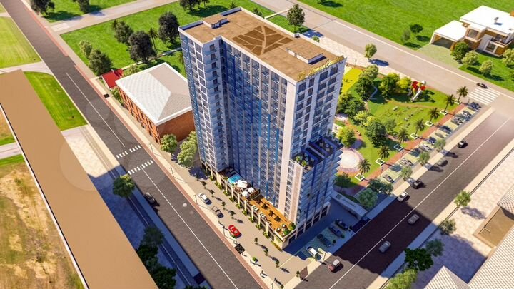 2-к. квартира, 57,7 м² (Грузия)
