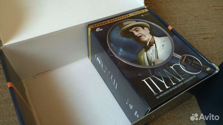 Полная коллекция Пуаро. 48 дисков в упаковке