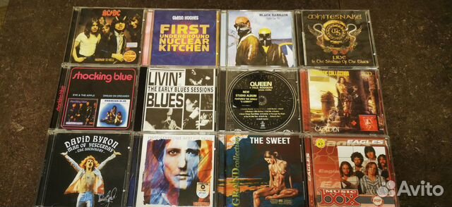 Зарубежный рок,метал на CD дисках