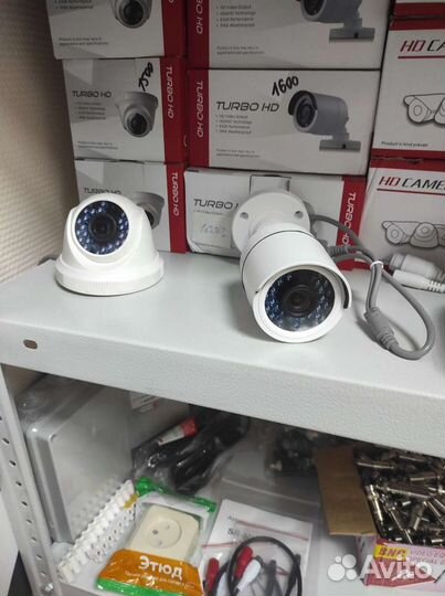 Камеры для видеонаблюдения IP, AHD, Wi-fi