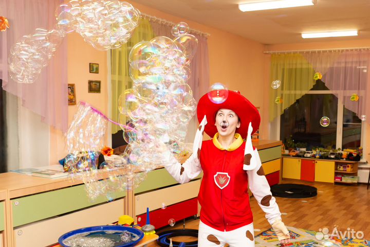 Аниматор клоун и другие герои на праздник