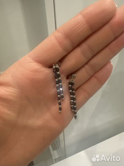 Золотые серьги