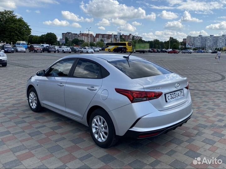 Прокат Хенде Солярис автомат 2021г