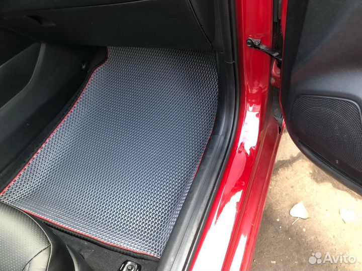 Автомобильные коврики евa эва 3d с бортиками