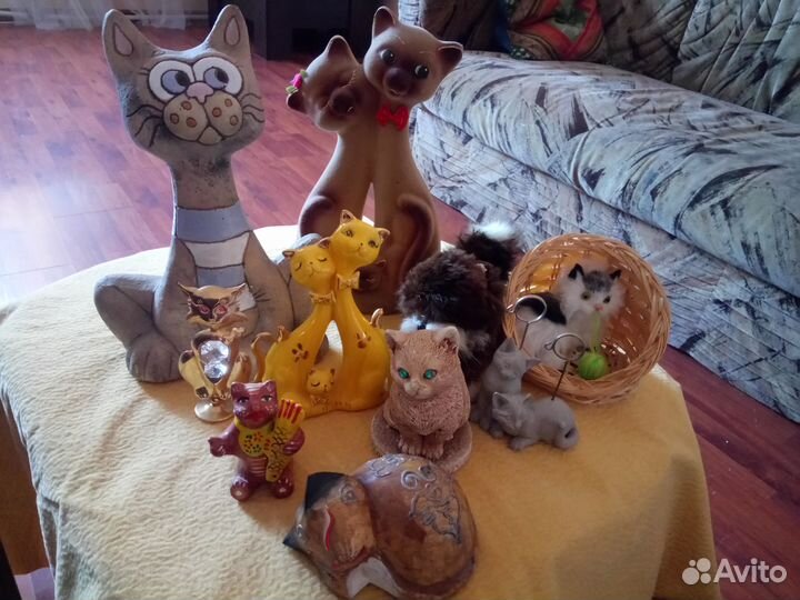 Котики фигурки статуэтки