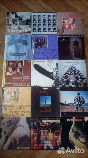 Виниловые пластинки зарубежных исполнителей