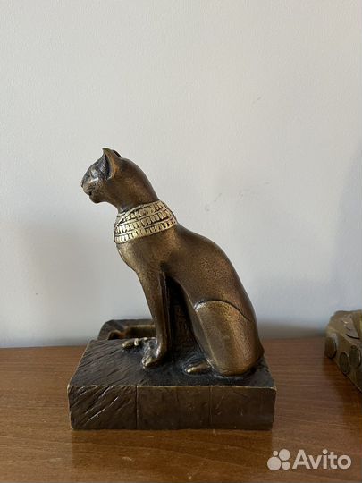 Статуэтка пепельница кошка