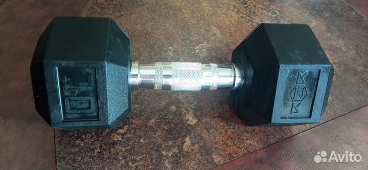 Гантеля 10 кг