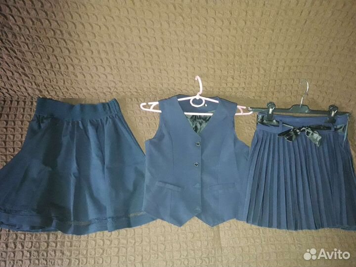 Вещи д/девочки р.128/158 пакетом