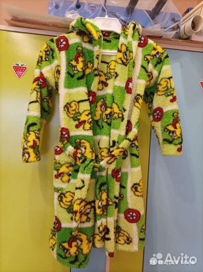 Халат для бассейна детский