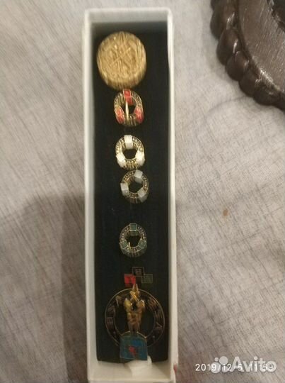 Значки Чехия Горный Институт Ostrava