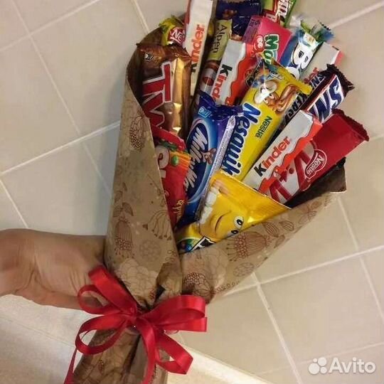 Букеты из конфет на заказ