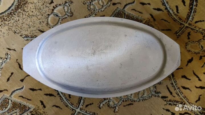 Новая утятница СССР на 2 литра. Литой алюминий