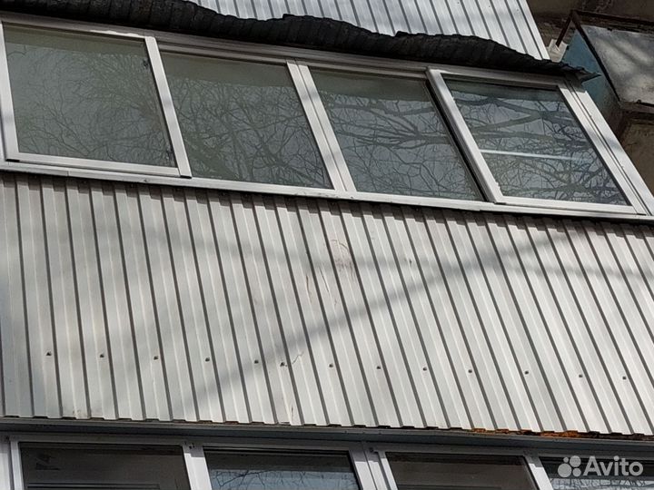 Балконное остекление бу