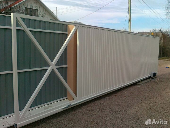 Ворота на дачу 