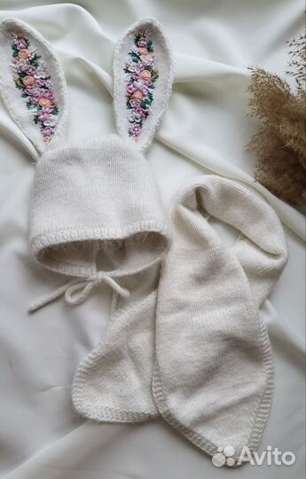 Комплект шапка, шарф