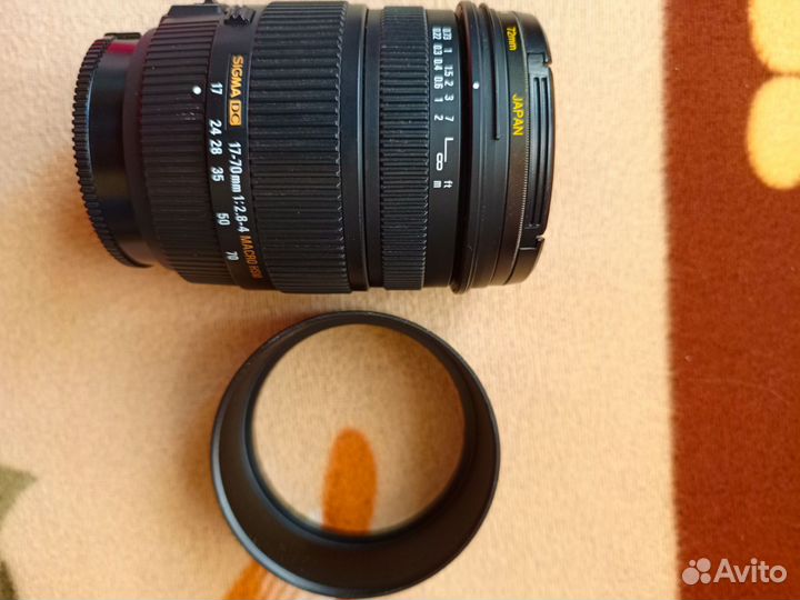 Объектив sigma 17-70 для sony