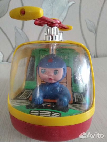 Игрушки СССР Вертолет Мотылек