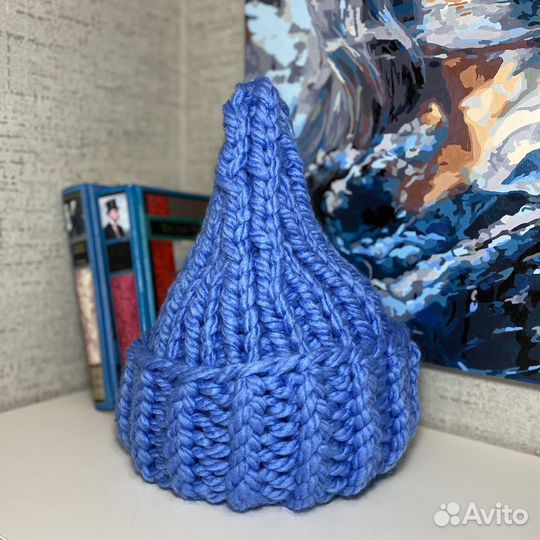 Зимняя шапка ручная работа