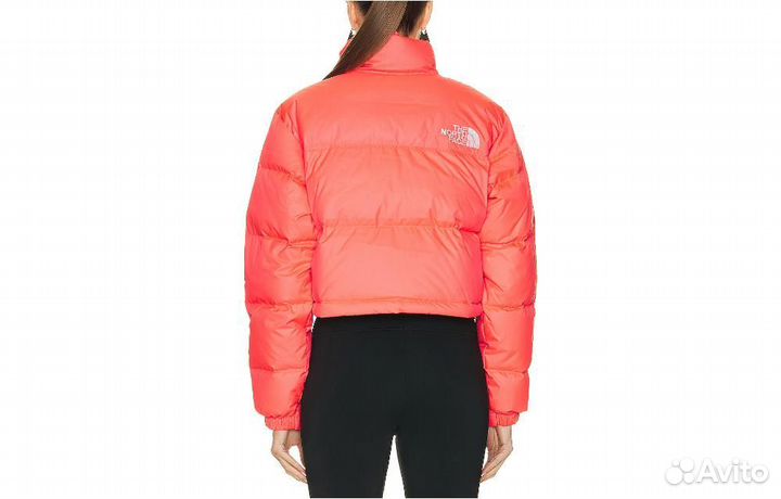 THE north face Down Jacket Women's Coral Red (L)(42)