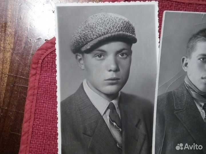 Фото «Пацаны» 7 штук. 1920-50 годы СССР