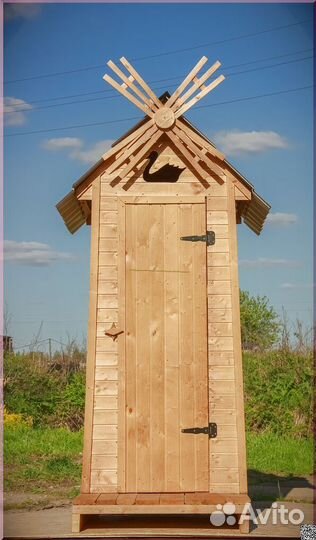 Дачный туалет с установкой SKU010