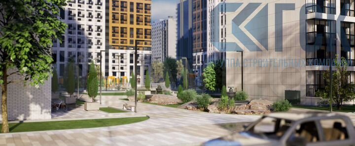 2-к. квартира, 53,2 м², 6/19 эт.