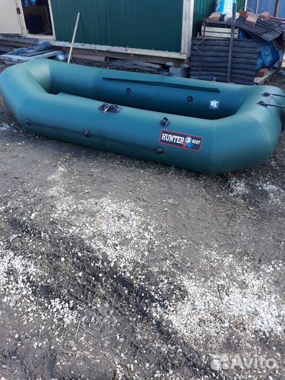 Лодка надувная двухместная Хантер боатс