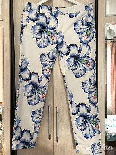 Брюки летние,фирма zara,размер 46-48