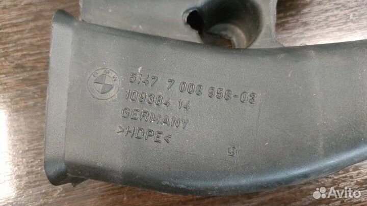 Воздуховод Bmw 530 D E61 M57N 306D2EU4 2004