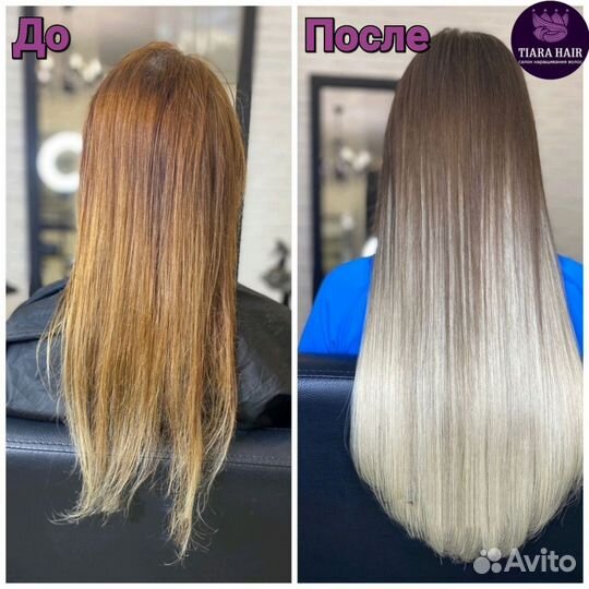 Наращивание волос, снятие, капсуляция