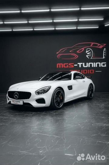Решетка GT Style black С190 дорест Mercedes AMG GT