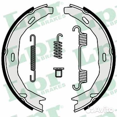 Комлект тормозных накладок