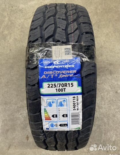 Cooper Discoverer AT3 Sport 225/70 R15 100T
