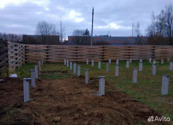 Сваи Жб. Забивные сваи. Доставка, монтаж