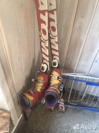 Горные лыжи комплект