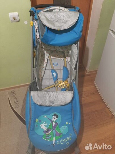 Коляска санки б/у