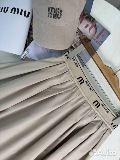 Стильный костюм miu miu (хит 2025)