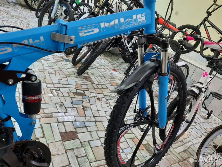 Велосипед литье BMW складной