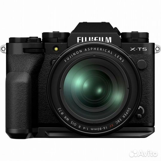 FujiFilm X-T5 Kit XF 16-80mm F4 R OIS WR Black