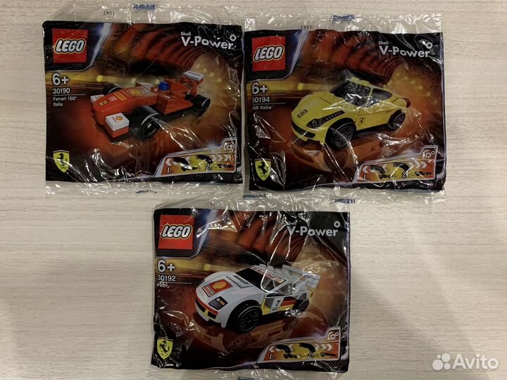 Lego 30190, 30192, 30194 (новые, оригинал)