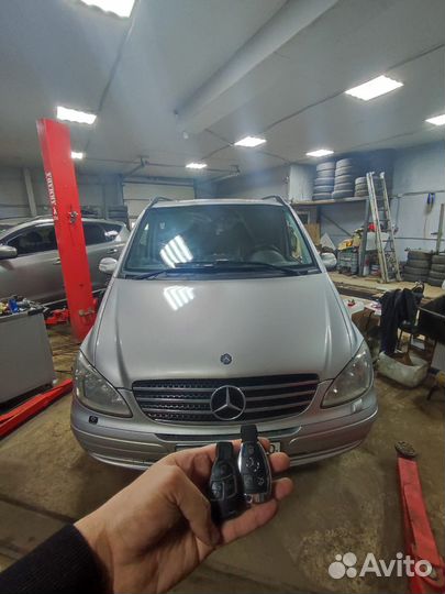 Автомобильный ключ Mercedes с программированием