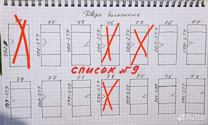 Двери пластиковые бу