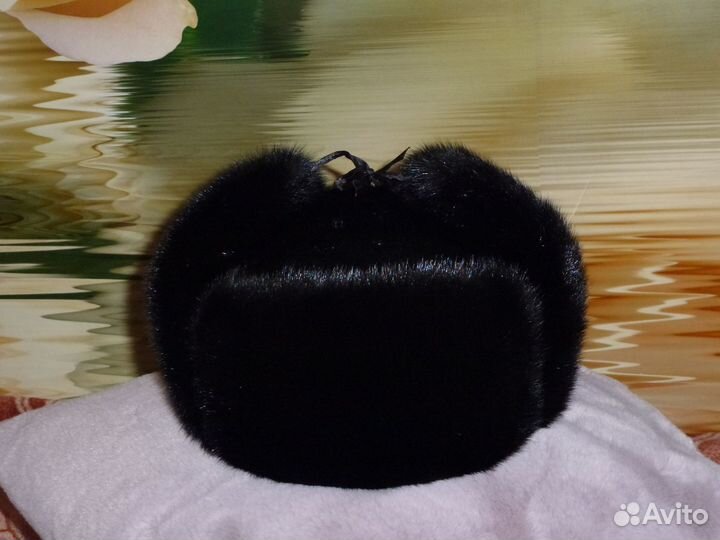Норковая ушанка Новая